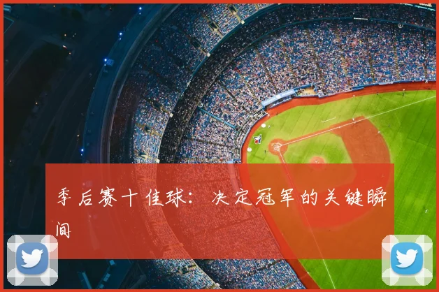 季后赛十佳球:决定冠军的关键瞬间