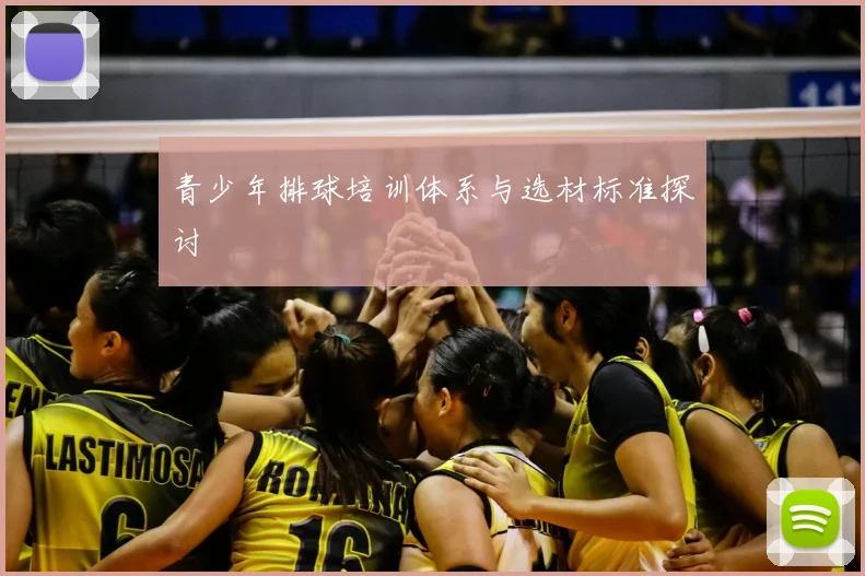 青少年排球培训体系与选材标准探讨